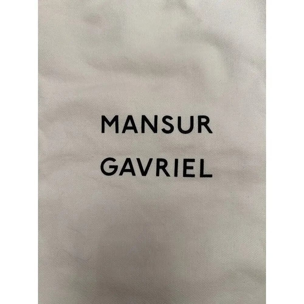 Mansur Gavriel White Dust Bag